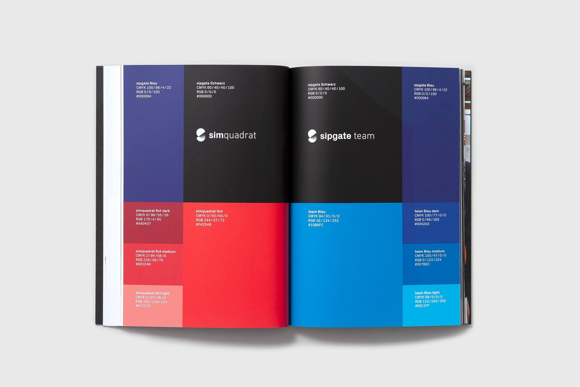 sipgate Brandbook Farben