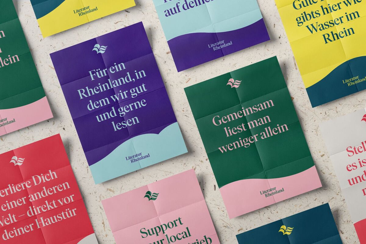 Literatur Rheinland Flyer Übersicht