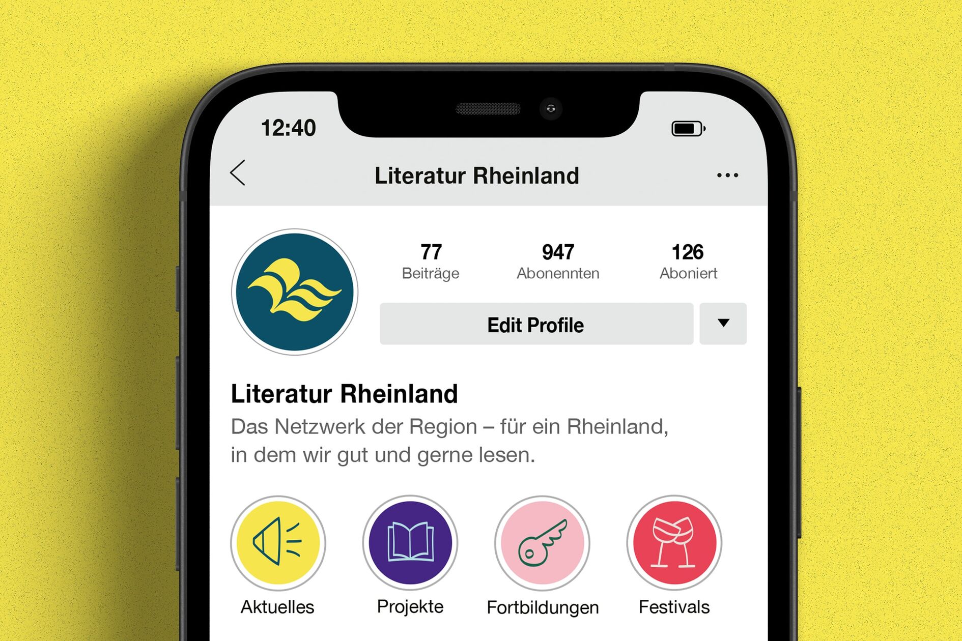 Literatur Rheinland Instagram