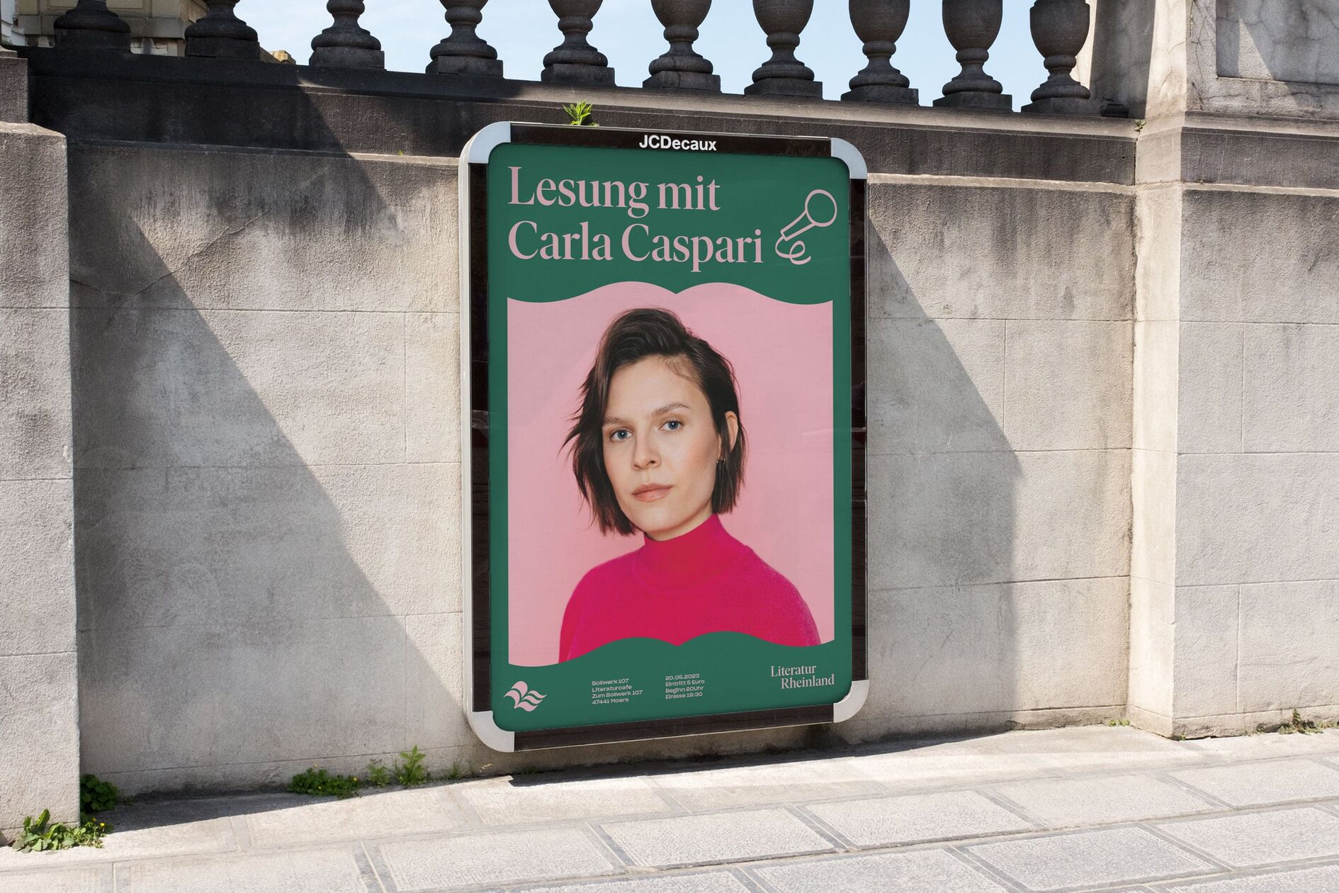 Literatur Rheinland Plakat Lesung